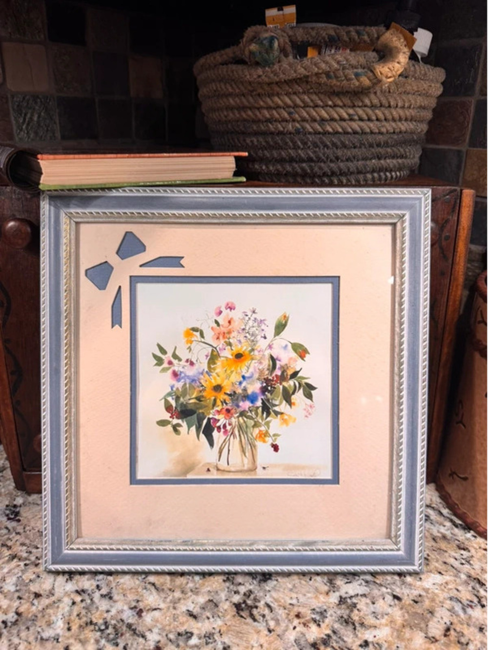 Vintage Cynthia Russel picture frame